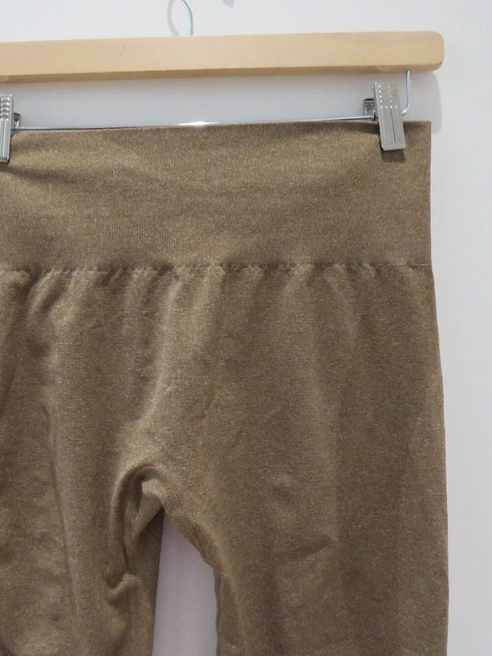 NVGTN Contour Seamless Leggings in Mocha Brown XL Athleisure Gym Workout Stretch - Picture 4 of 11